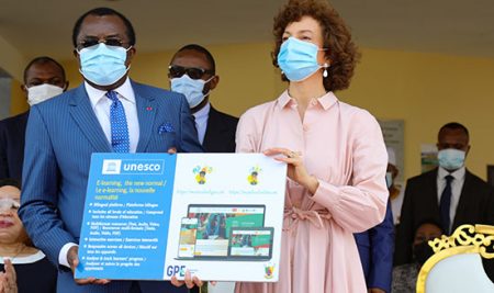 Inauguration du nouveau Siège de l’UNESCO à Yaoundé par madame Audrey AZOULAY, Directrice générale de l’UNESCO